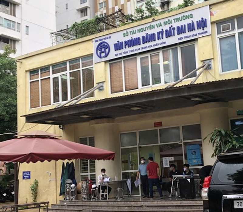 Địa chỉ của Văn phòng đăng ký đất đai Hà Nội là gì?