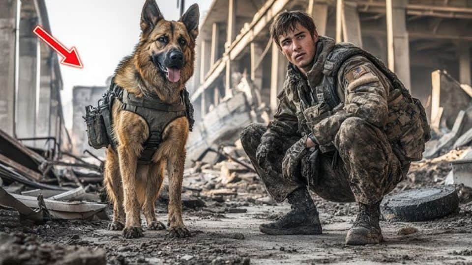 A Bond Forged in Battle: The Unbreakable Loyalty of a Soldier and His K9 Partner