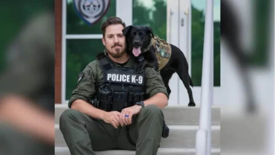 Hero Police Dog Raider Keeps Communities Safe and Shares Her Love With Her Best Friend