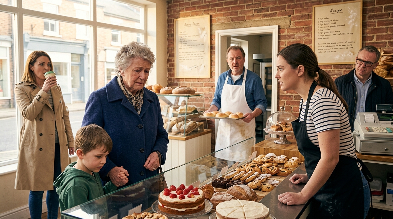 A Bakery Worker Humiliated an Elderly Woman for Staring at a Cake. When I Saw Her Hands, I Realized She Was the Woman My Father Spent His Life Searching For.