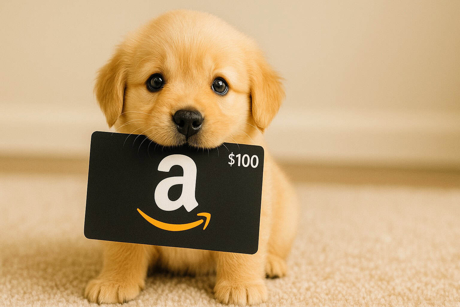 $100 Amazon Gift Card Giveaway – Treat Your Pup to Something Special!